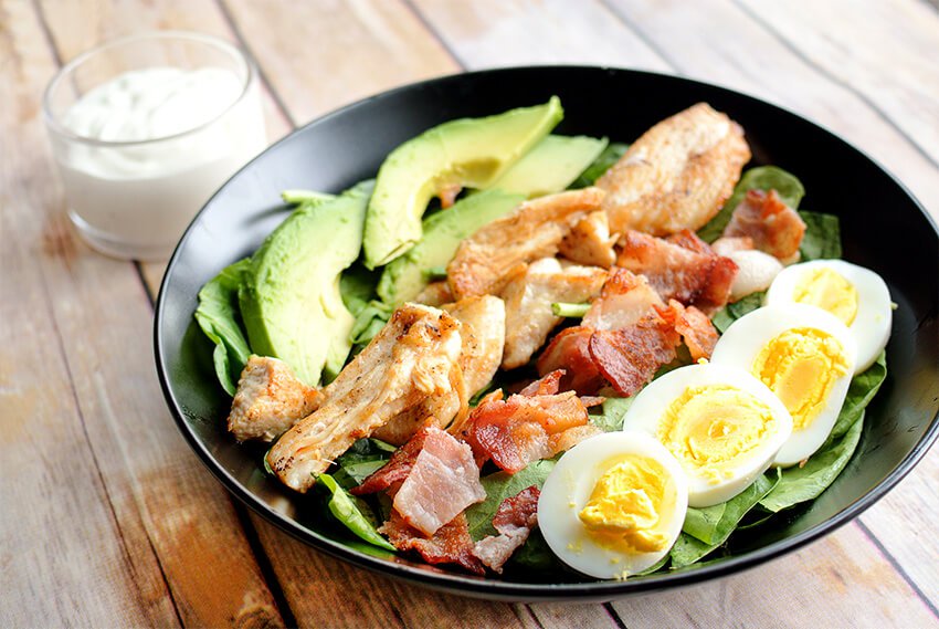 Cobb Salad Lighter